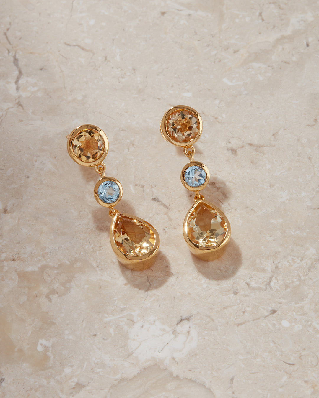 The Helena Studs | Gold Vermeil Plated Sterling Silver