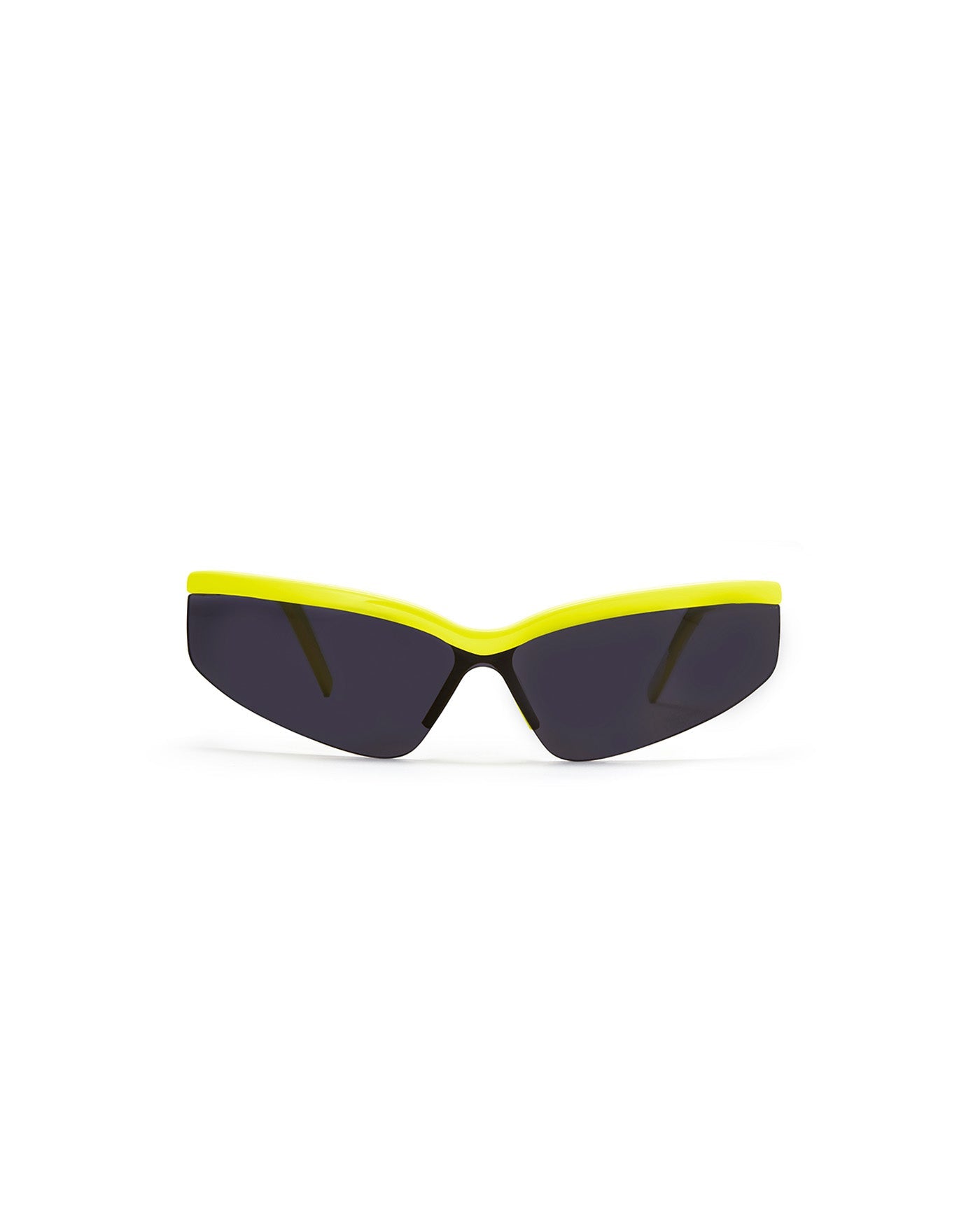 The Visor | Lemon | Grey Lenses