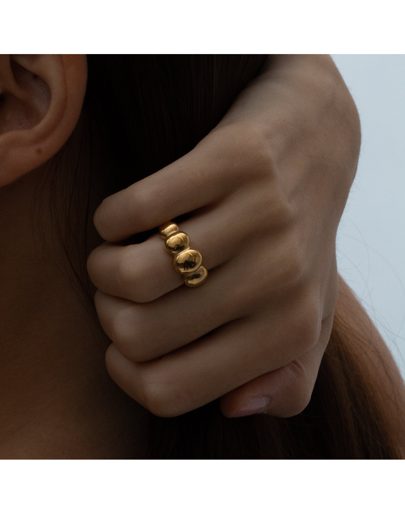 Size 6 - 8 | The Amalia Ring | Gold Vermeil