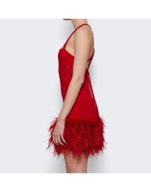 The Attico | Women | Fujiko Mini Dress | Red