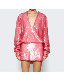 The Attico | Women | Gael Mini Dress | Light Pink