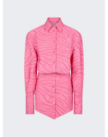 The Attico | Women | Silvye Mini Dress | Geranium Pink