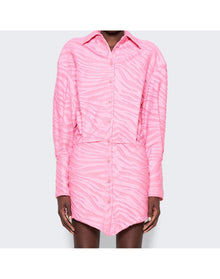 The Attico | Women | Silvye Mini Dress | Geranium Pink