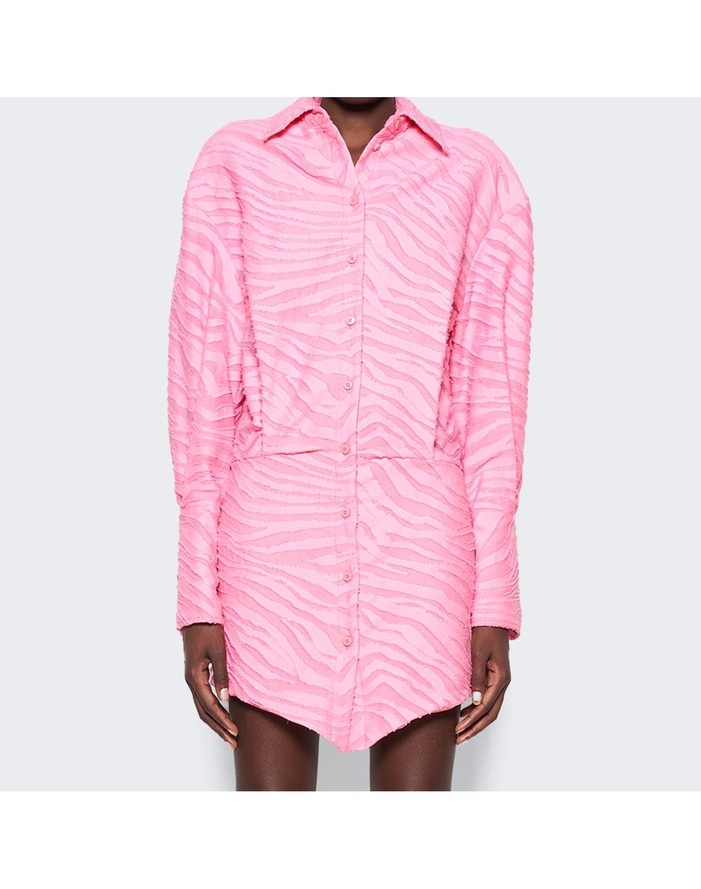The Attico | Women | Silvye Mini Dress | Geranium Pink