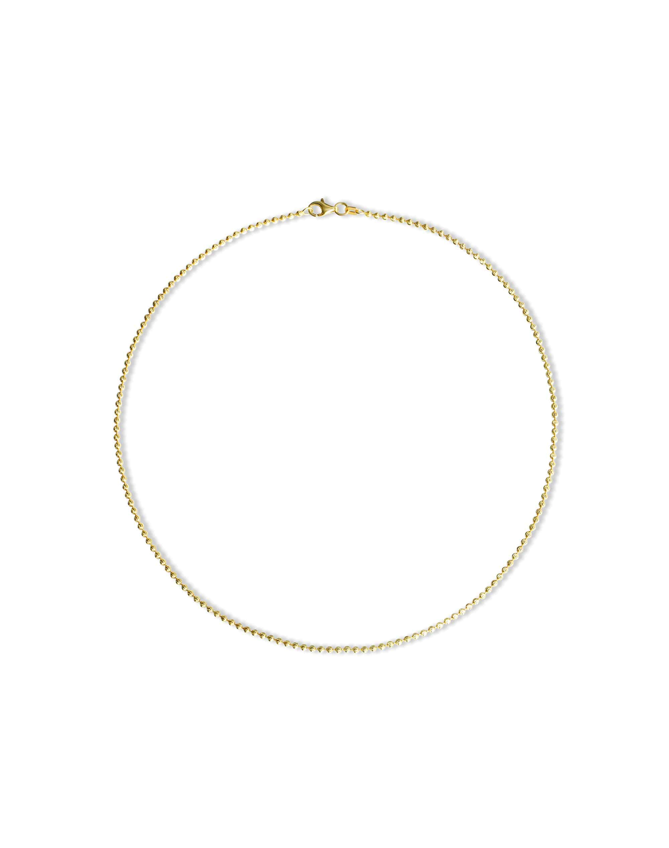 The Capri Ball Chain | Gold Vermeil and Sterling Silver