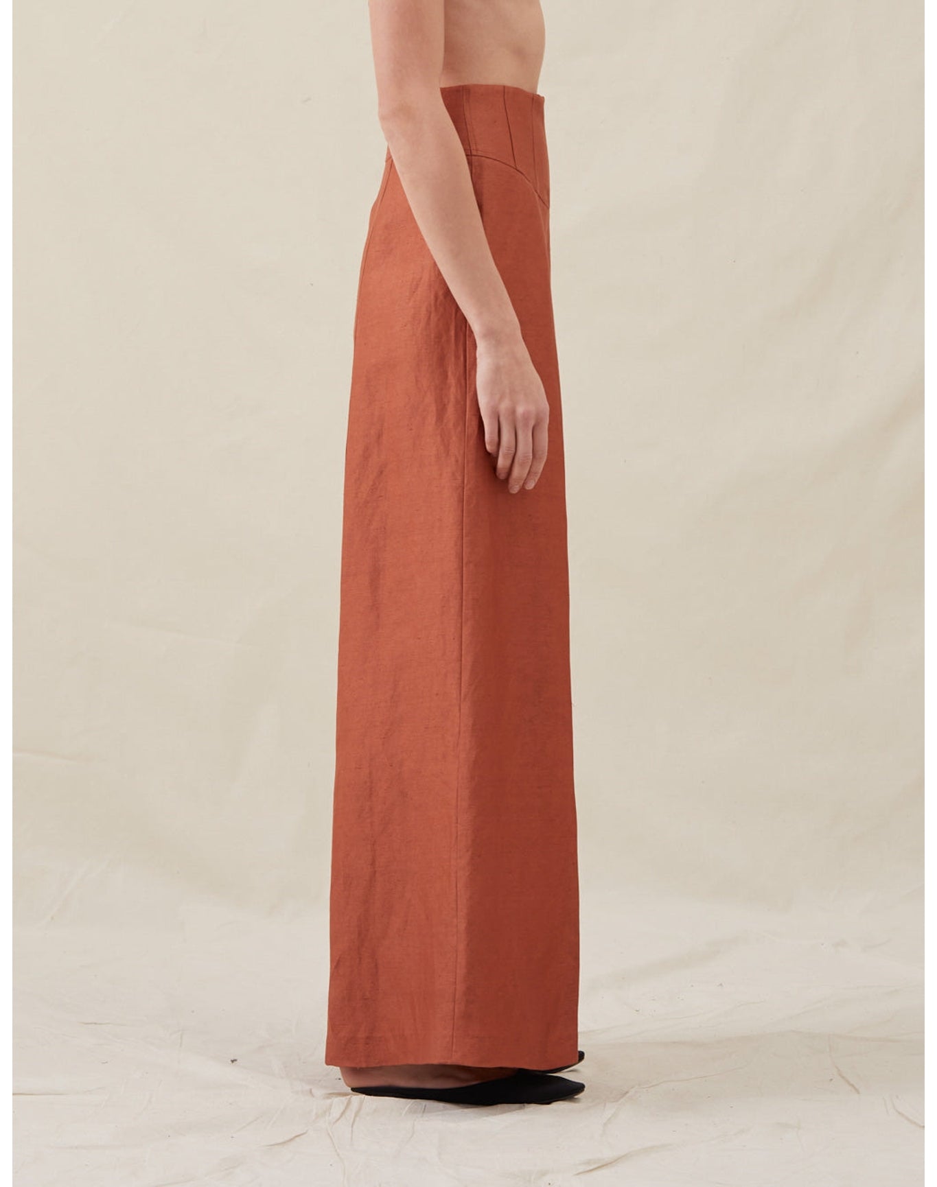 The Corset Pants | Terracotta