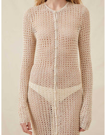 The Crochet Duster | Champagne