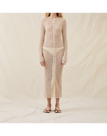 The Crochet Duster | Champagne