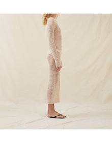 The Crochet Duster | Champagne