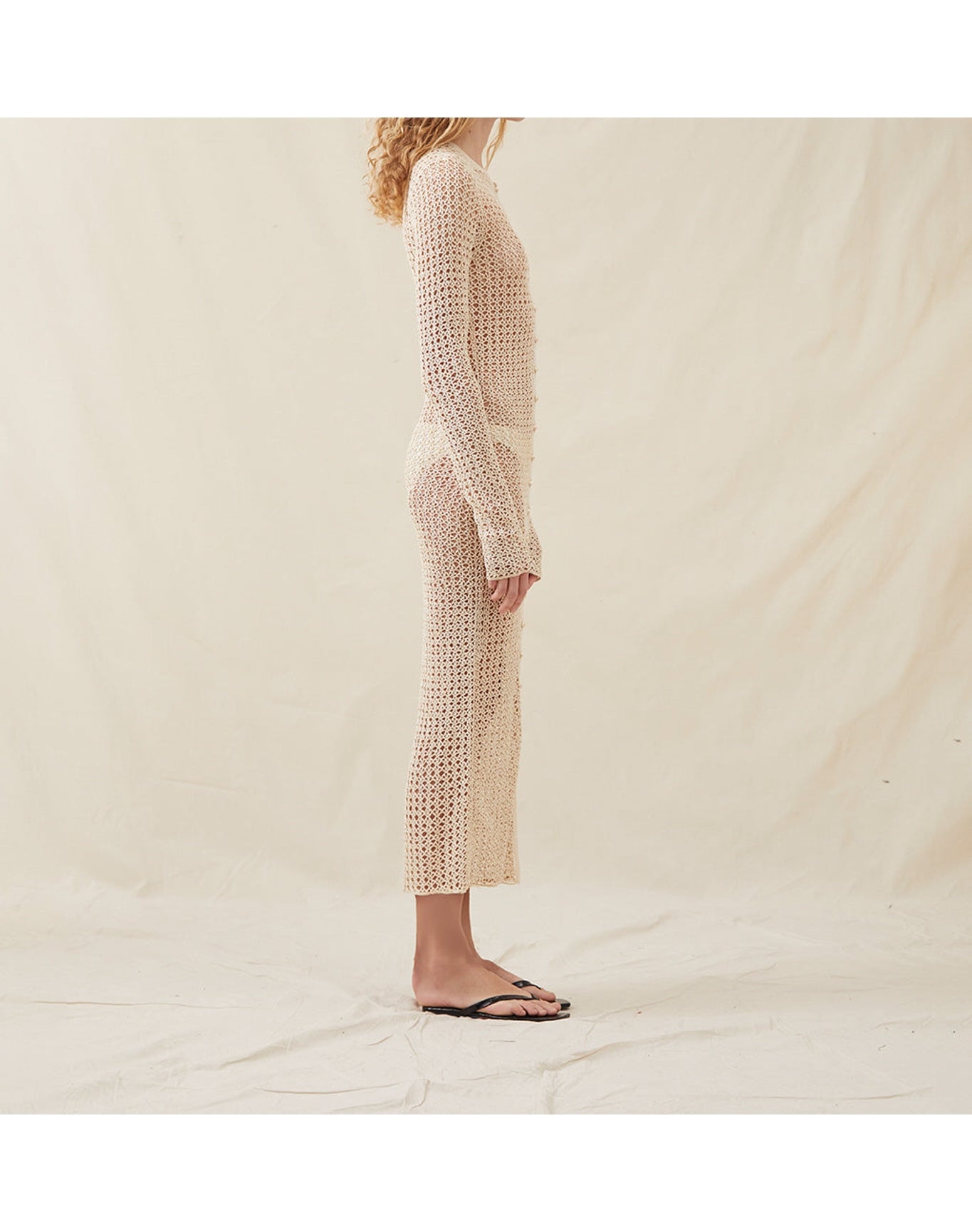 The Crochet Duster | Champagne