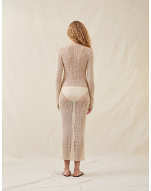 The Crochet Duster | Champagne