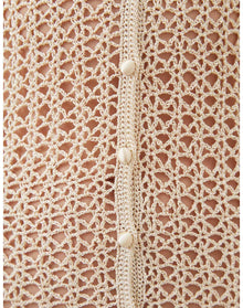 The Crochet Duster | Champagne