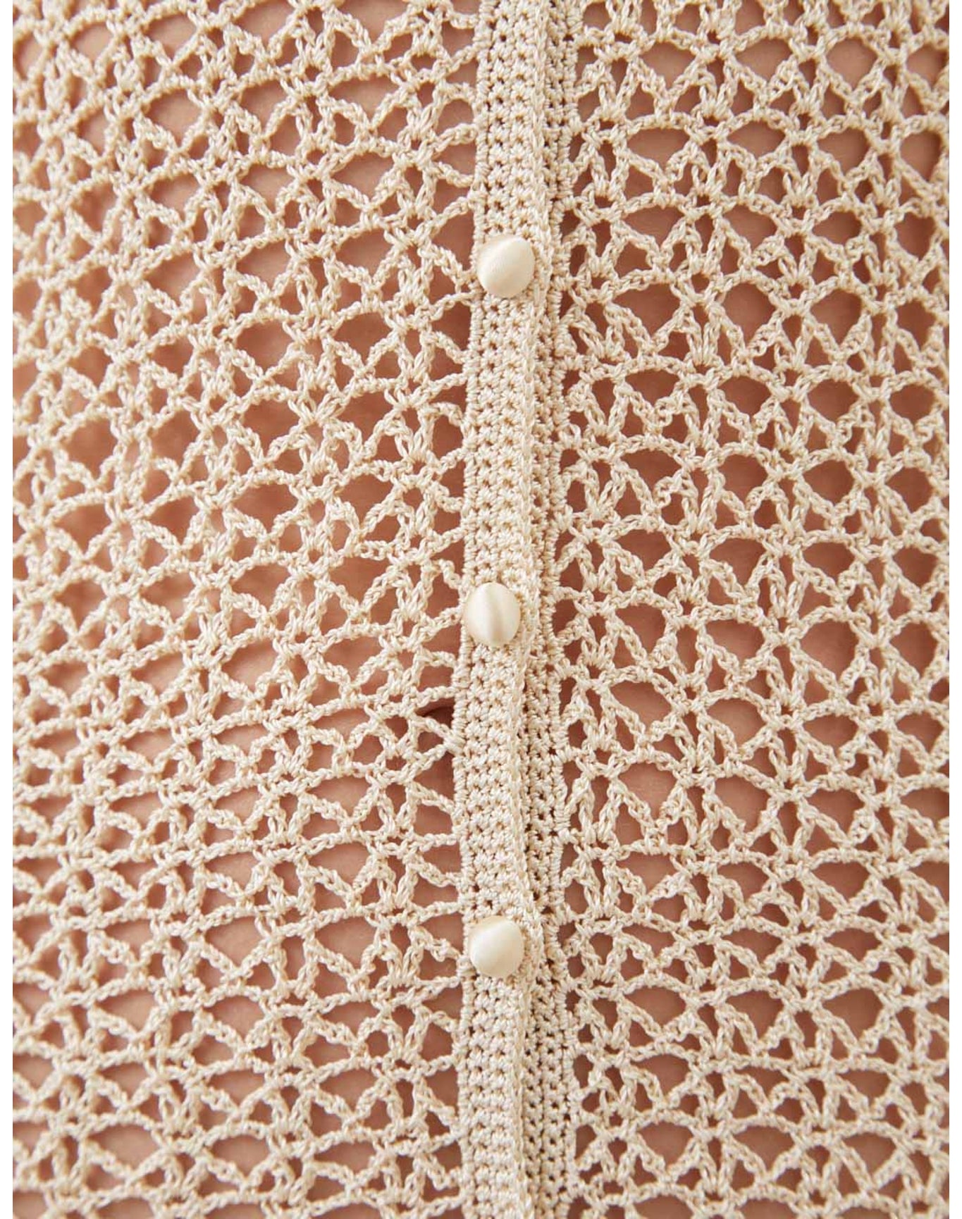 The Crochet Duster | Champagne