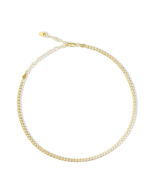 The Curb Chain Choker | Gold Vermeil and Silver