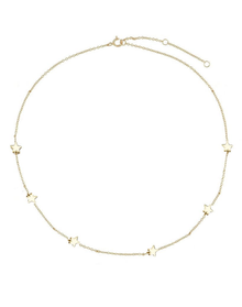 The Dainty Star Choker | Gold Vermeil and Rose Vermeil and Sterling Silver