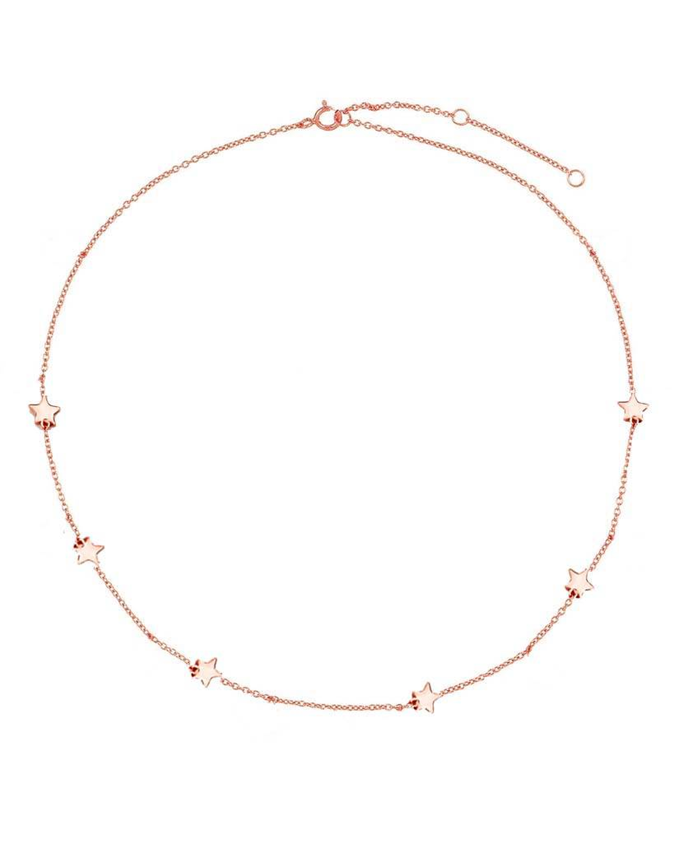 The Dainty Star Choker | Gold Vermeil and Rose Vermeil and Sterling Silver