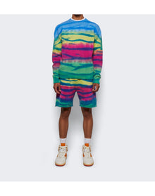 The Elder Statesman | Men | Frank Stripe Short | Multicolor
