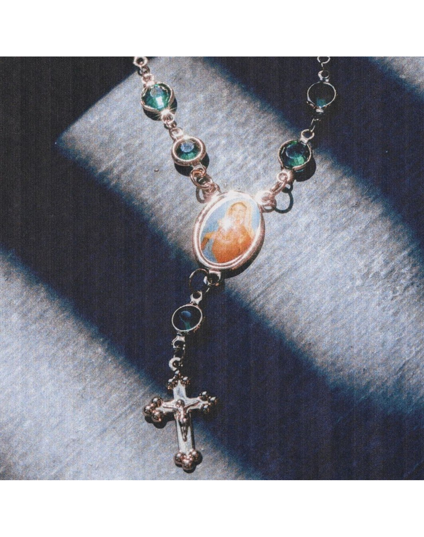 The Emerald Rosary Anklet | Gold Filled 18kt Gold Vermeil