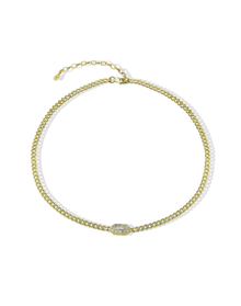 The Esmeralda Choker 18k Gold-Plated Sterling Silver | Gold Plated Sterling Silver