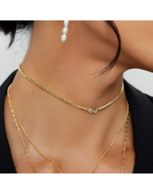 The Esmeralda Choker 18k Gold-Plated Sterling Silver | Gold Plated Sterling Silver