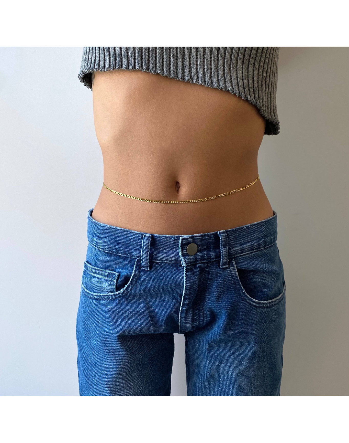 The Essential Waist Chain | Gold Vermeil and Silver