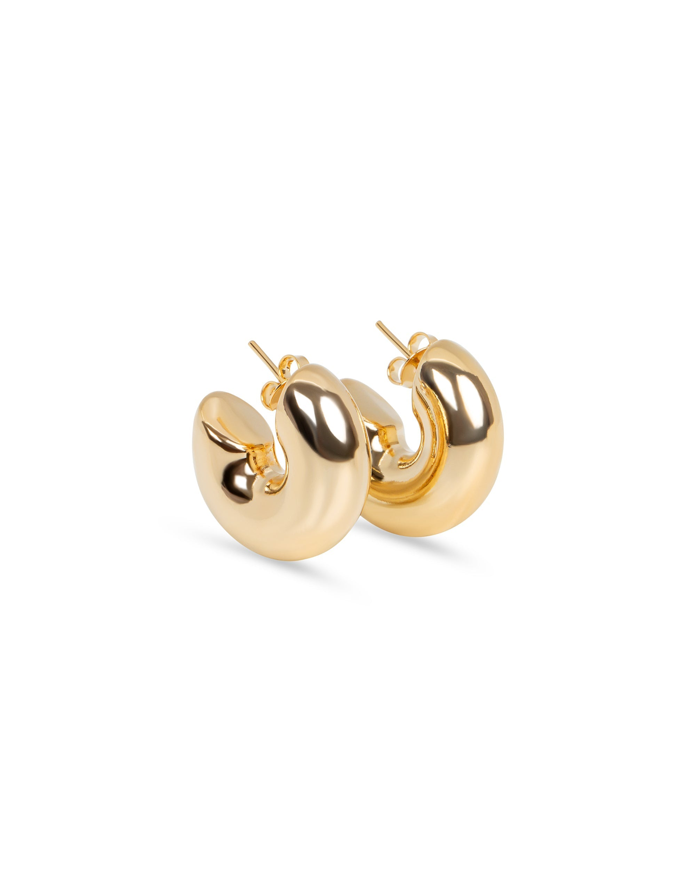 The Hailey Hoops | Gold Vermeil