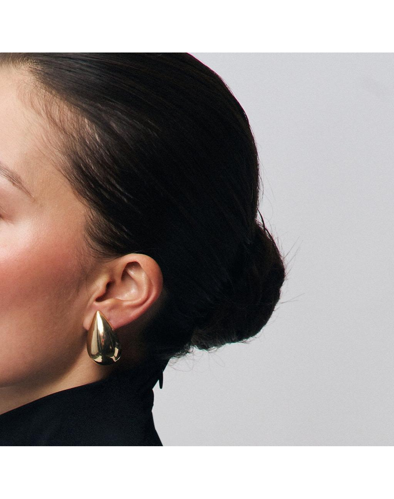 The Large Tear Drop Earrings | Gold Vermeil