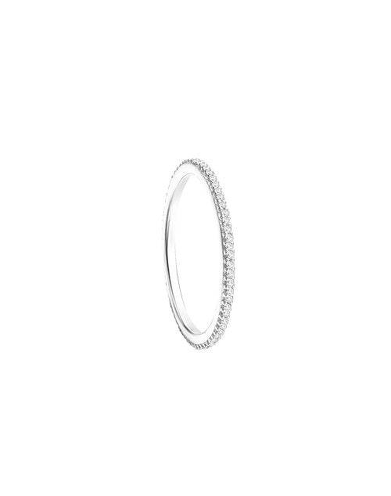 The M Essential Pave' Band | Gold Vermeil and Silver