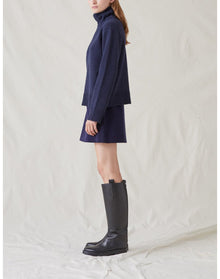 The Mini Skirt | Navy
