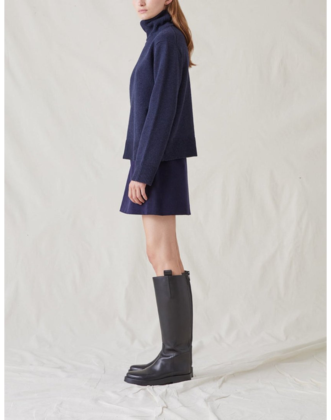 The Mini Skirt | Navy