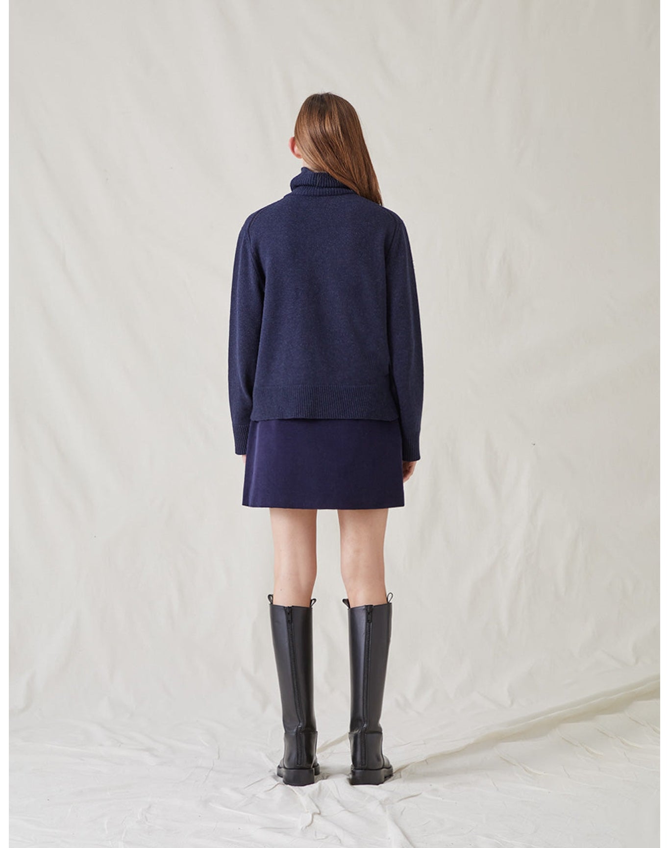 The Mini Skirt | Navy