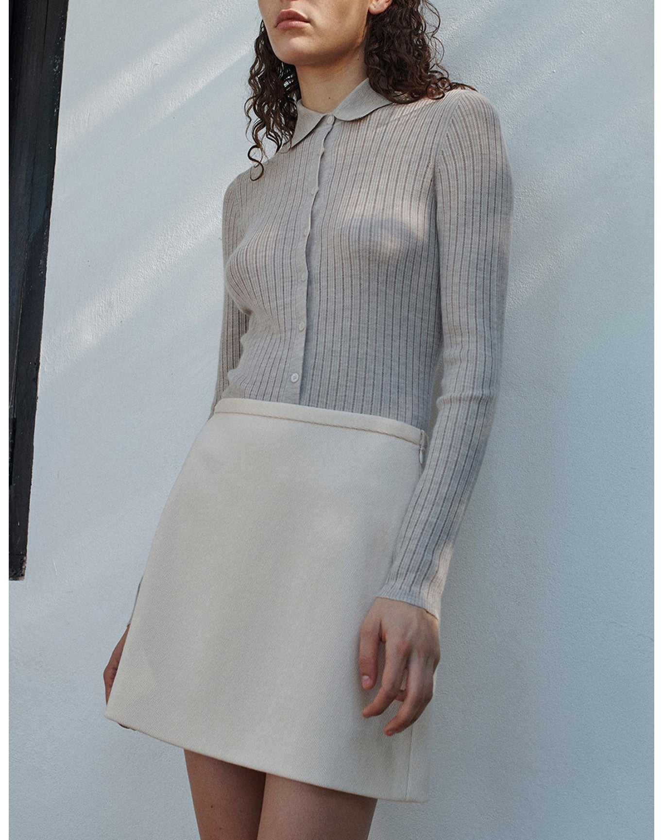 The Mini Skirt | Straw