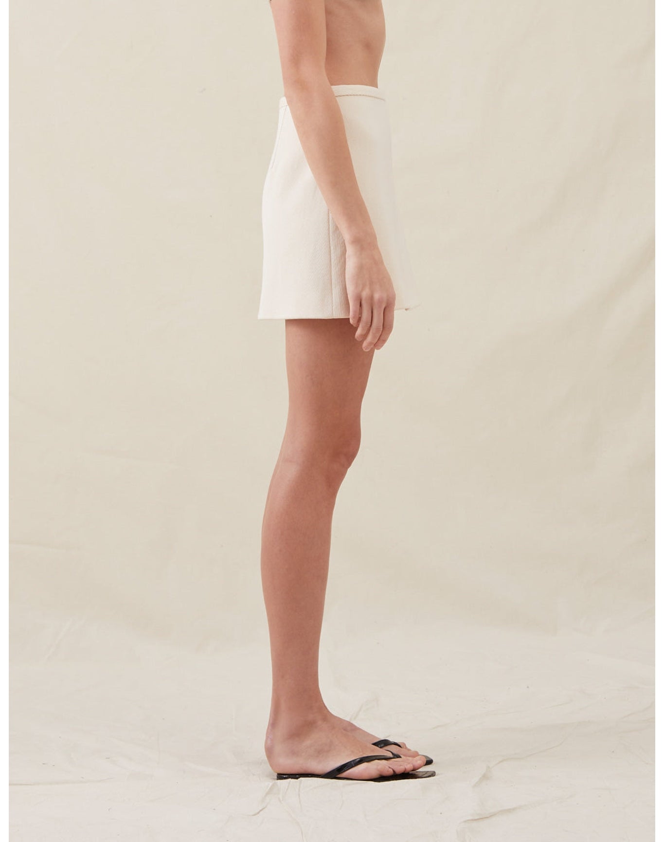 The Mini Skirt | Straw