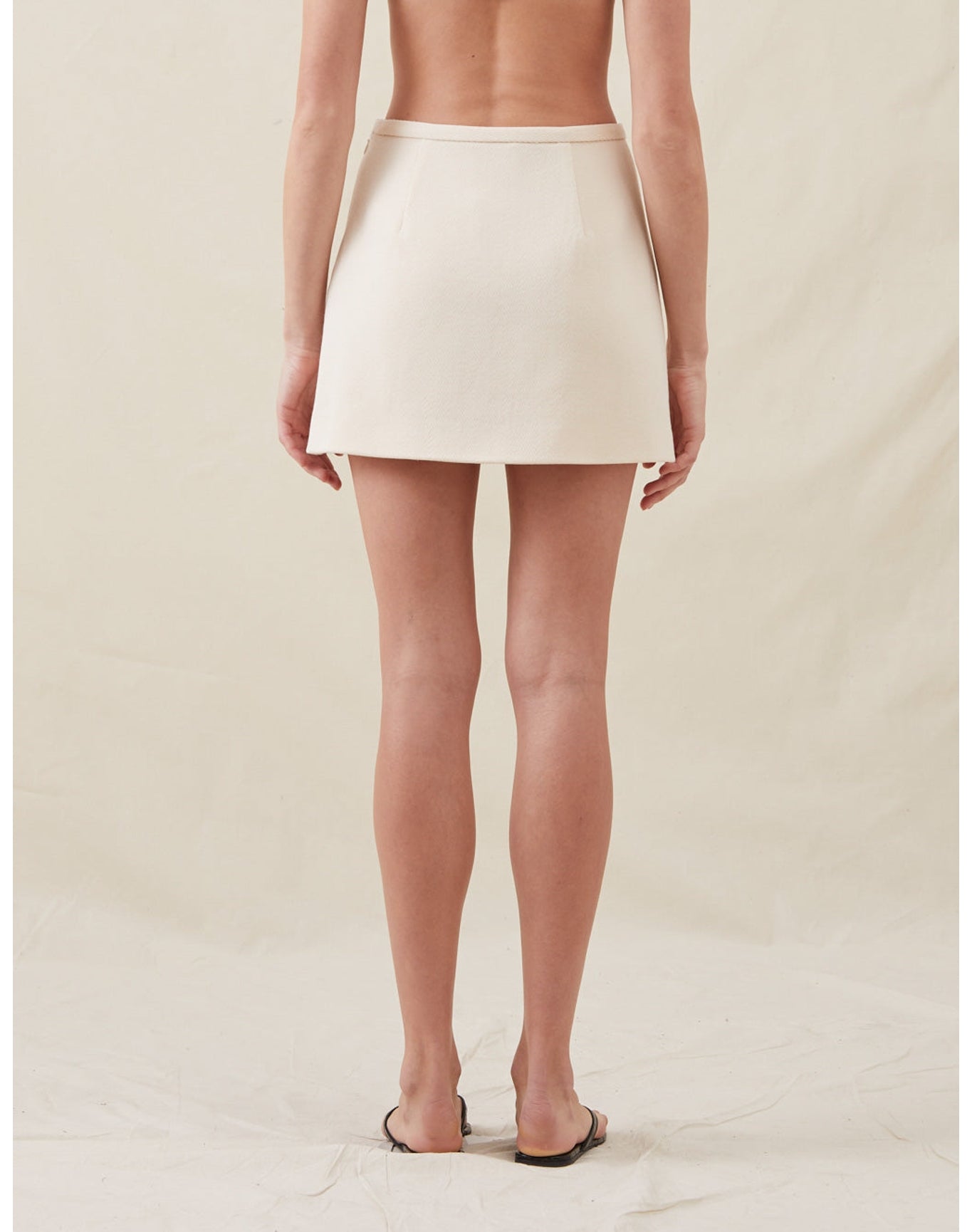 The Mini Skirt | Straw