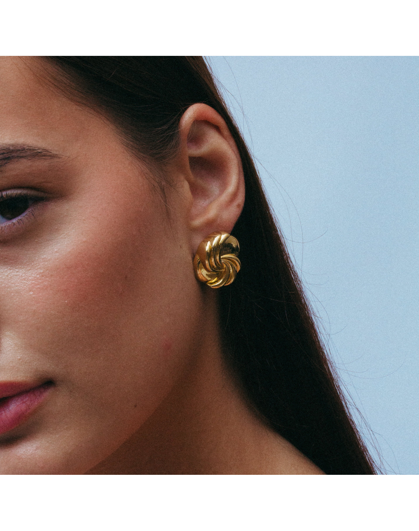 The Paraty Bold Heirloom Earrings | Gold Vermeil and Sterling Silver