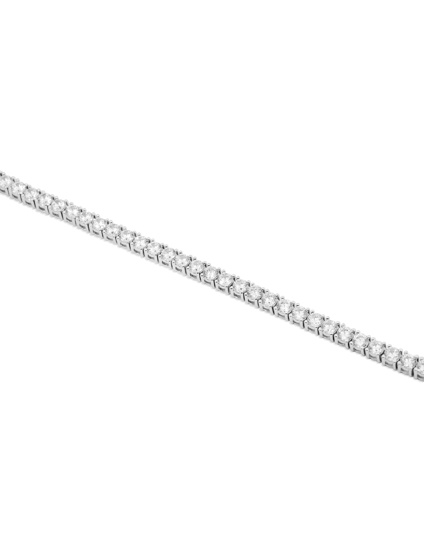 The Pave' Tennis Bracelet | Gold Vermeil and Silver