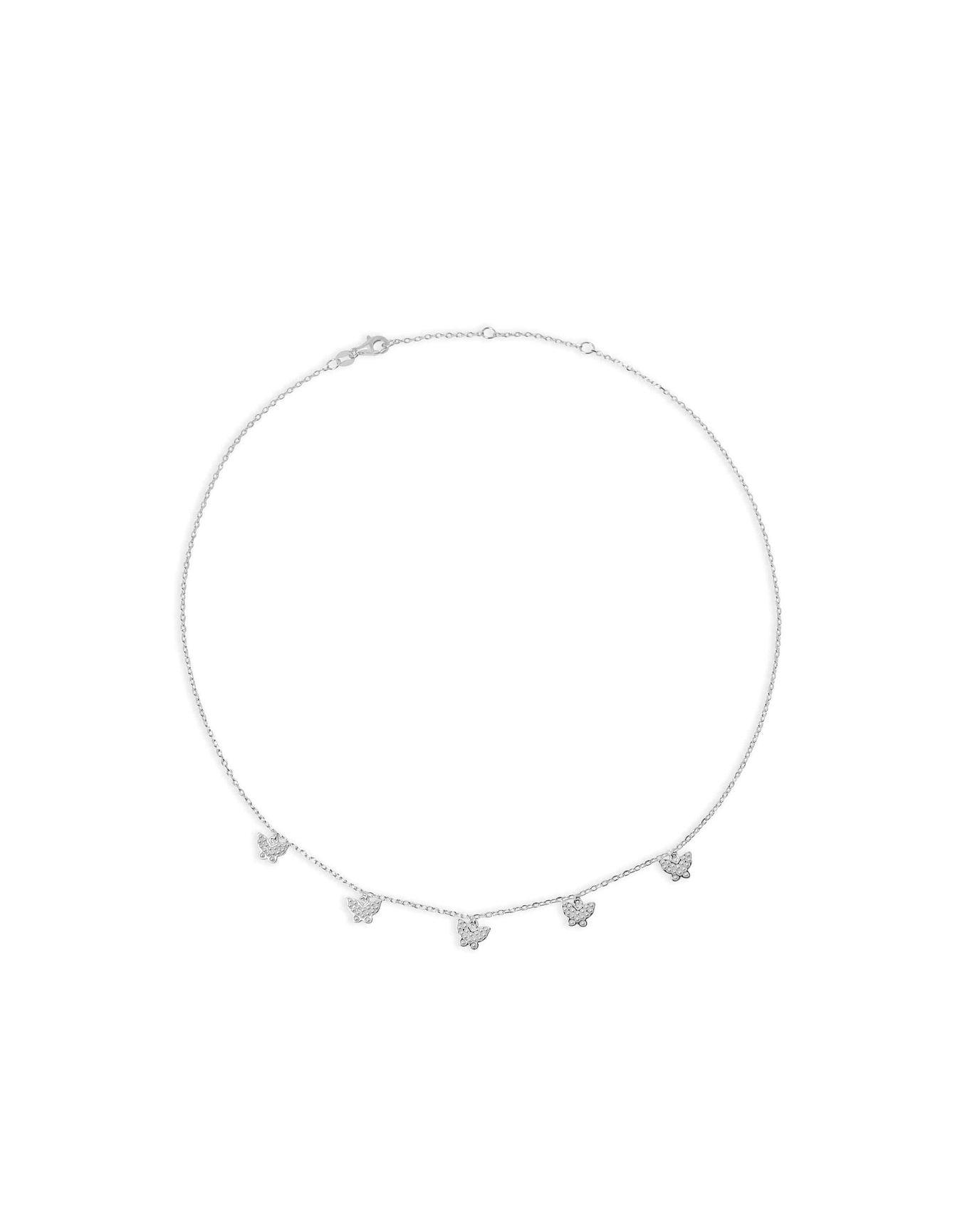 The Pearl Multi Butterfly Necklace Chapter Ii By Greg Yuna X The M Jewelers | Gold Vermeil and Sterling Silver