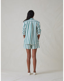 The Pop-Over Shirt | Green