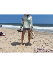 The Pop-Over Shirt | Green