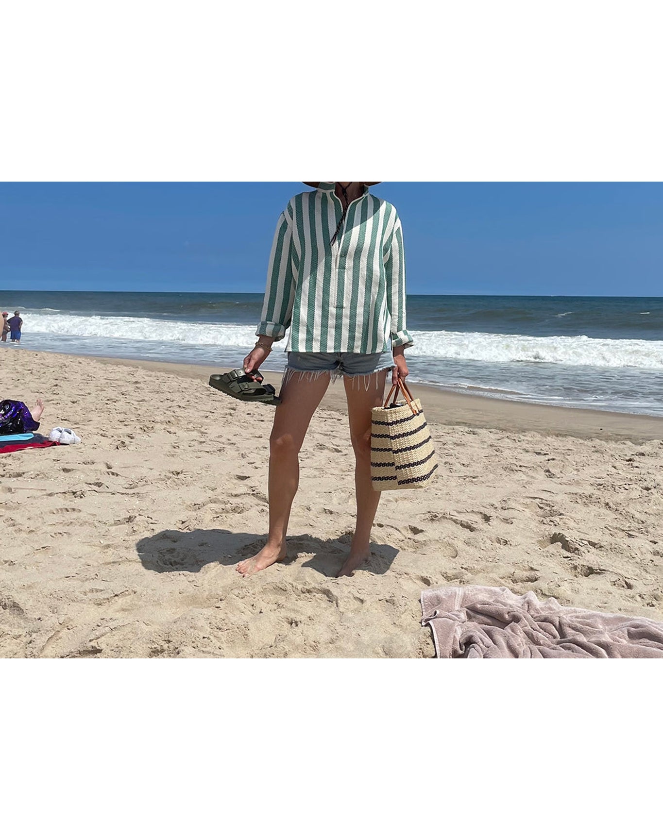 The Pop-Over Shirt | Green