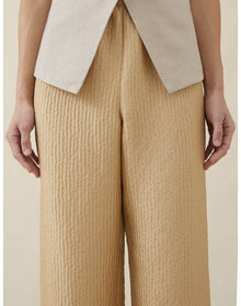 The Relaxed Pants In Wave Stripe | Copper