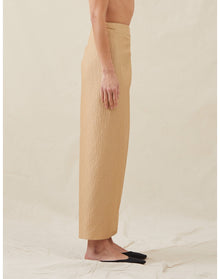 The Sarong Skirt In Wave Stripe | Copper