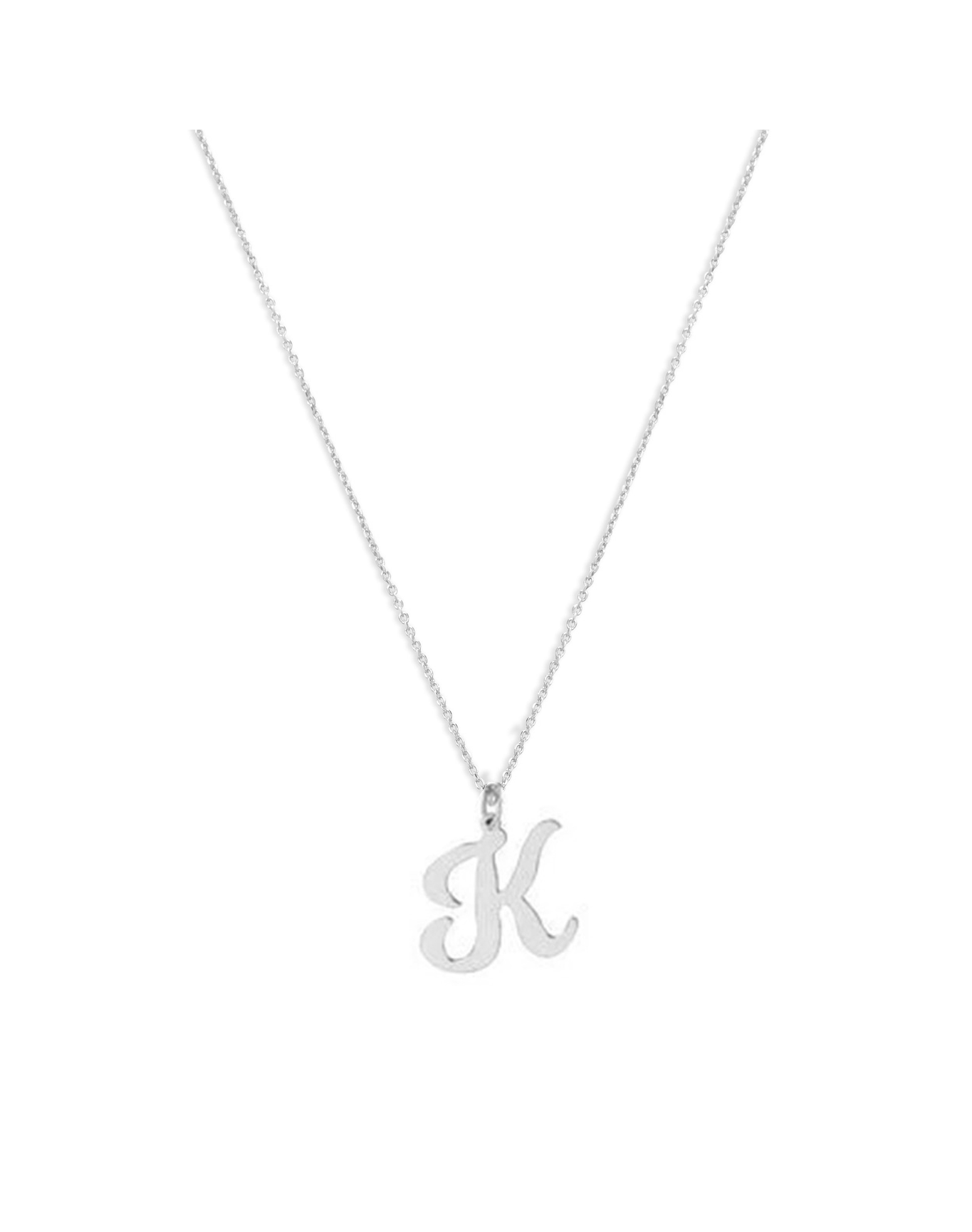 The Signature Script Pendant Necklace | Gold Vermeil