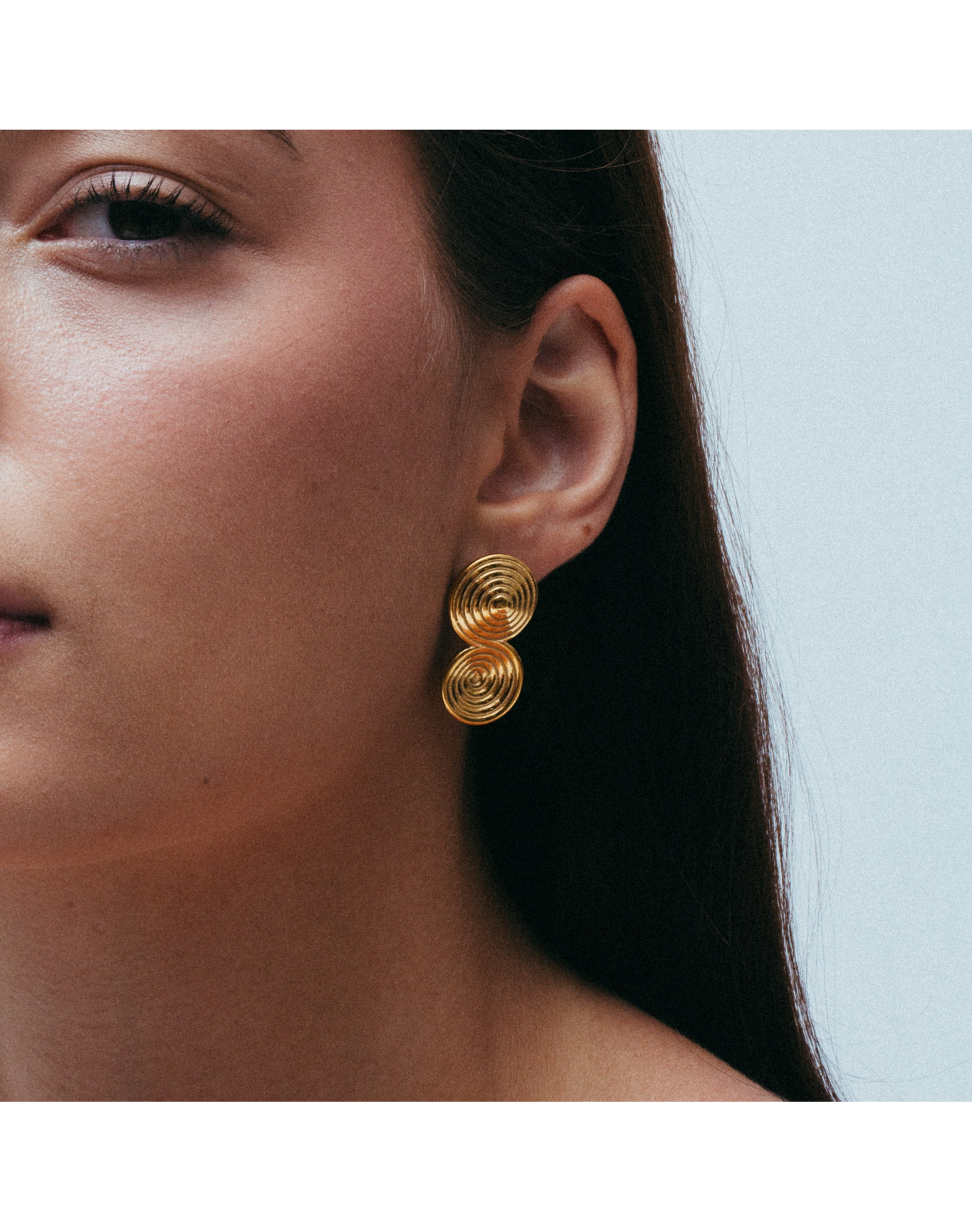 The Spiral Earring | Gold Vermeil