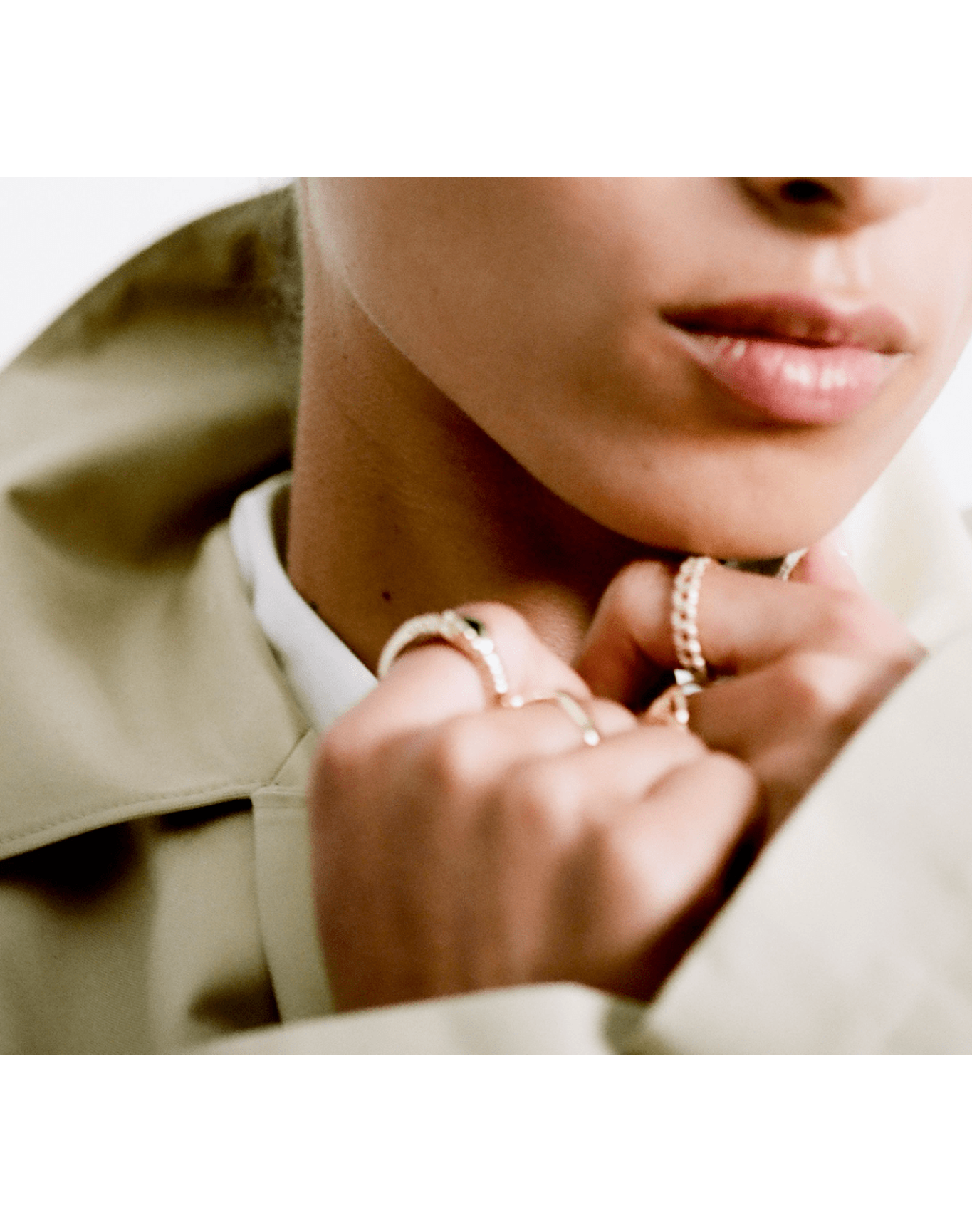 The Thin Cuban Link Ring | Gold Vermeil and Sterling Silver