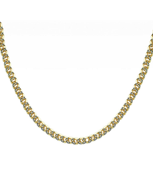 The Thin Franco Chain | Gold Vermeil and Sterling Silver