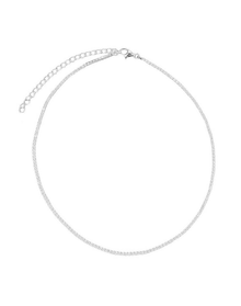 The Thin Tennis Choker | Gold Vermeil and Sterling Silver