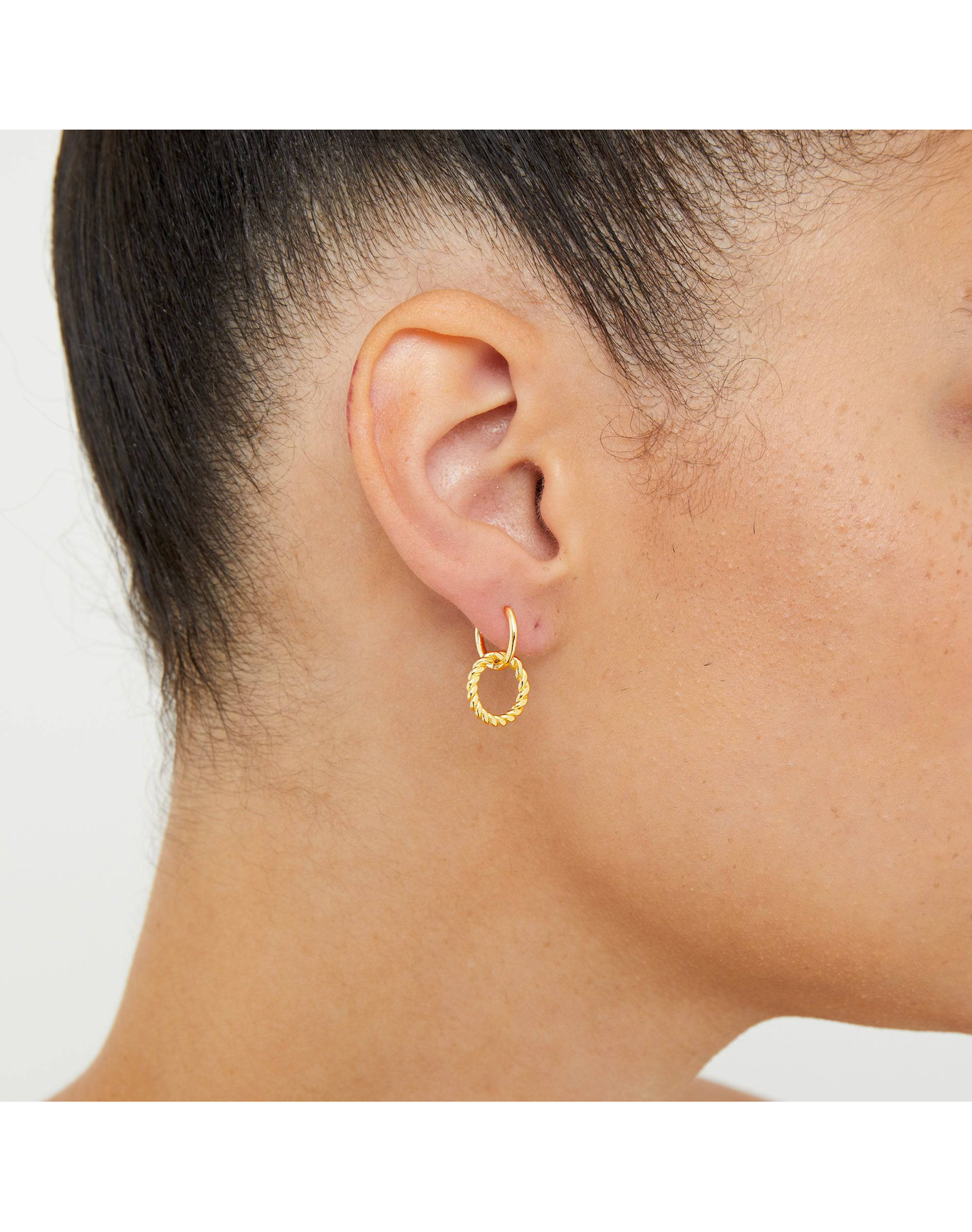 The Tiny Le Hoop Earrings | Gold Vermeil and Sterling Silver