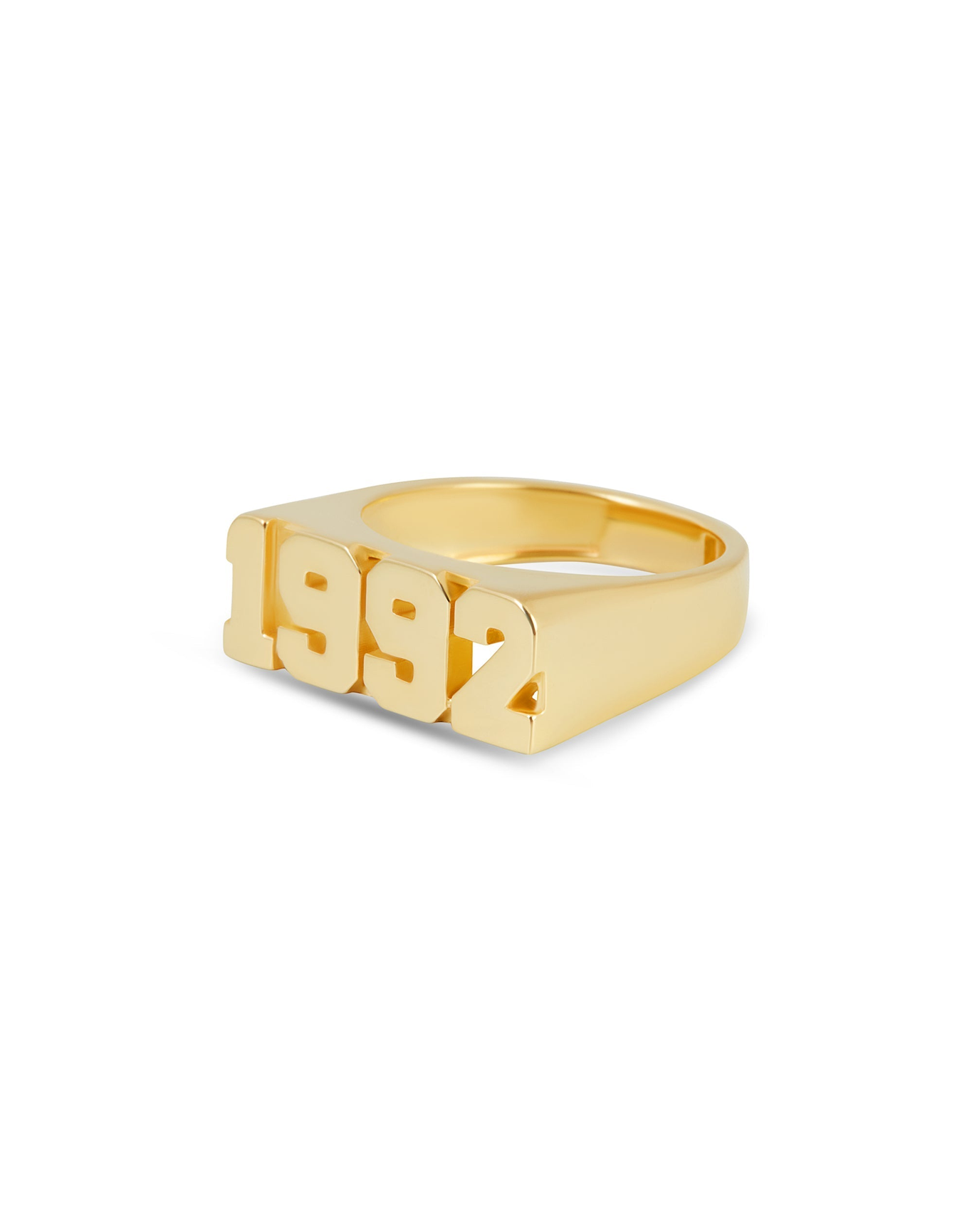 The Year Ring | Gold Vermeil