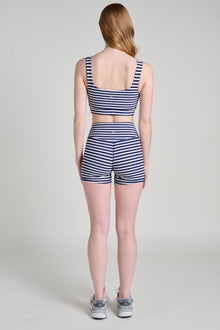 Strut This | The Sparrow Short | Navy Stripe
